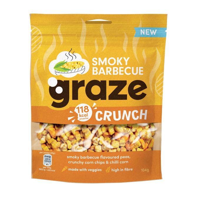 Graze Crunchy smokey BBQ
