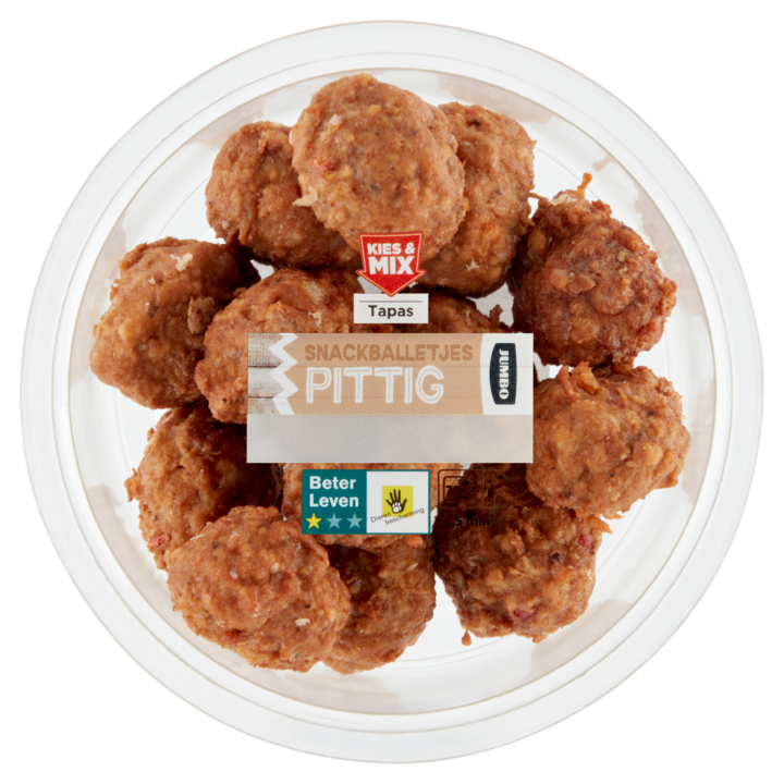 Jumbo Snackballetjes Pittig 112g