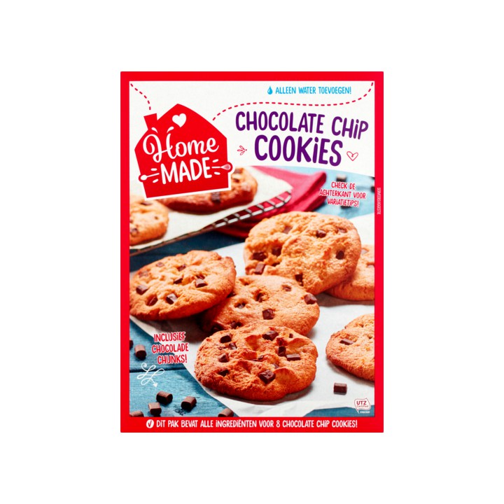 HomeMade Complete Mix voor Chocolate Chip Cookies 445g