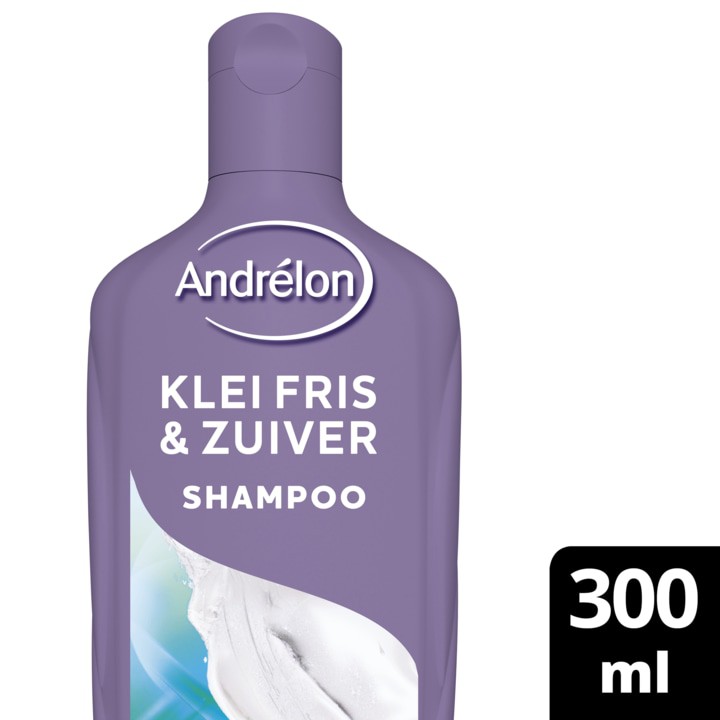 Andrélon Shampoo Klei Fris & Zuiver 300ml | Nederland Life Andrélon Shampoo Klei Fris & Zuiver 300ml