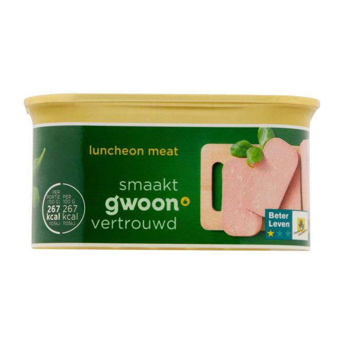 g&#039;woon Luncheon meat in blik