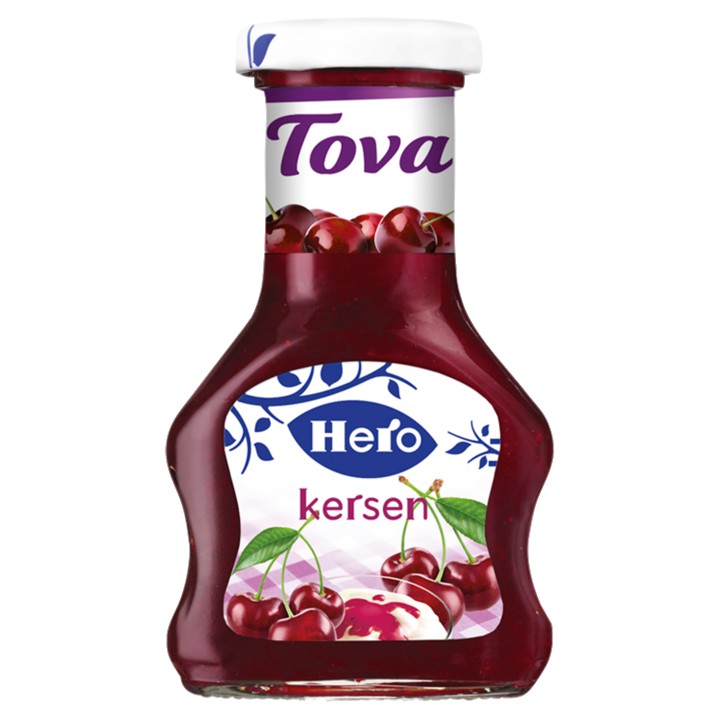 Hero Tova Dessertsaus Kersen 125 ml Flesje