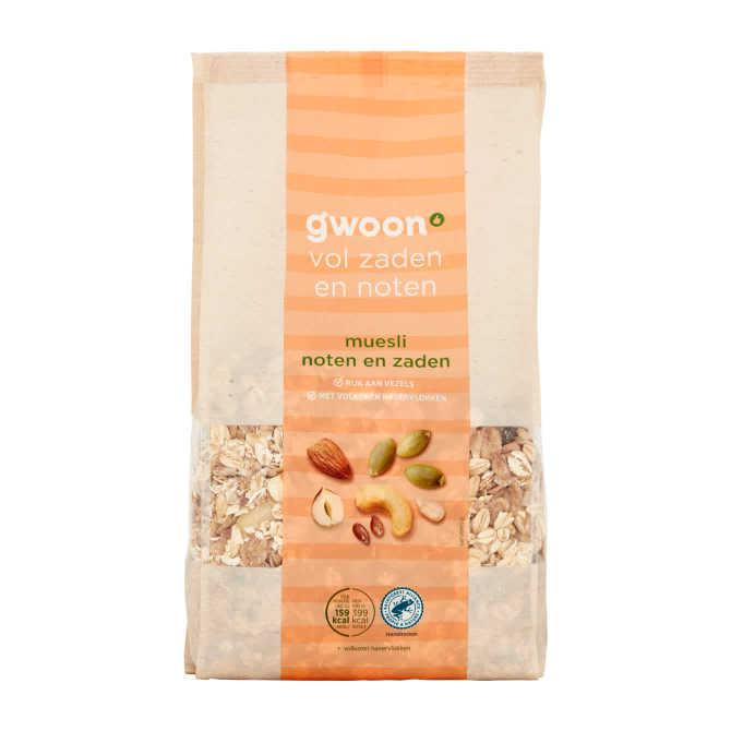 g&#039;woon Muesli noten en zaden