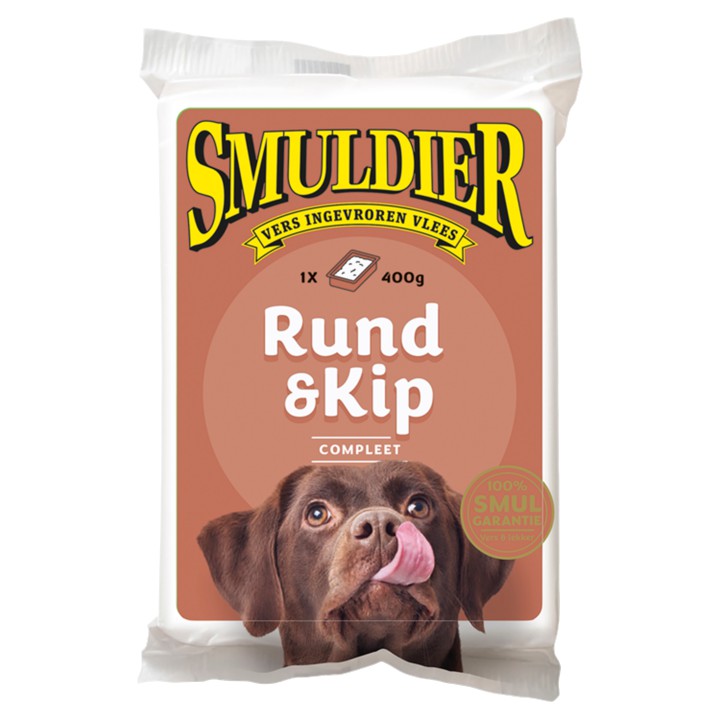 Smuldier Rund &amp;amp; Kip Compleet 400g