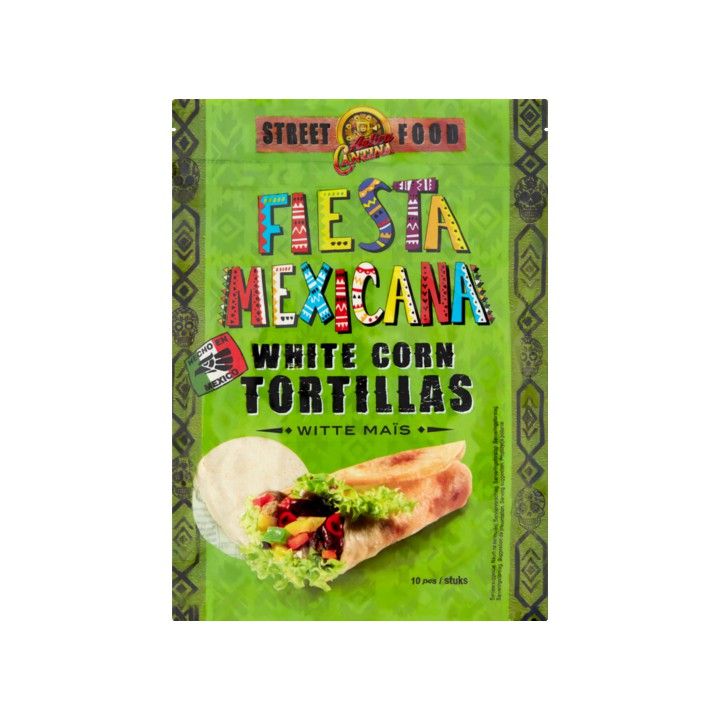 Antica Cantina Witte Ma&amp;iuml;s Tortillas 10 Stuks