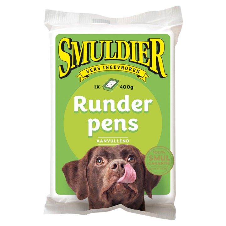 Smuldier Runderpens 400g