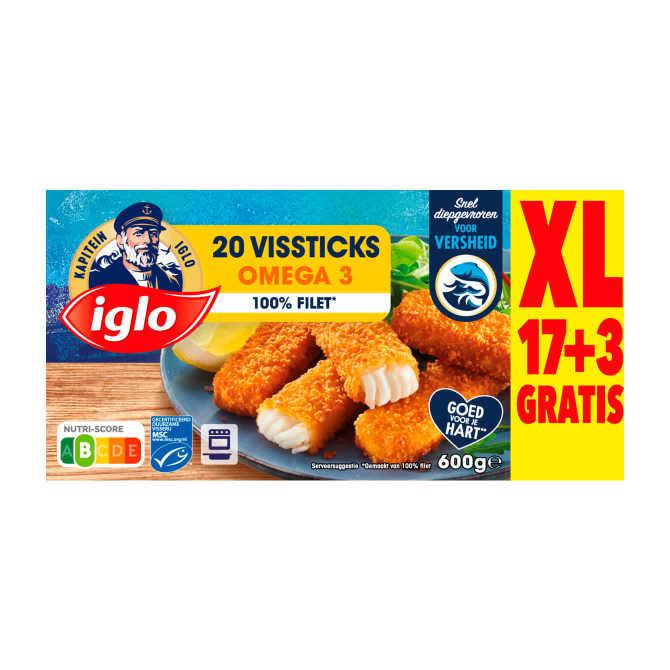 Iglo Vissticks omega 3