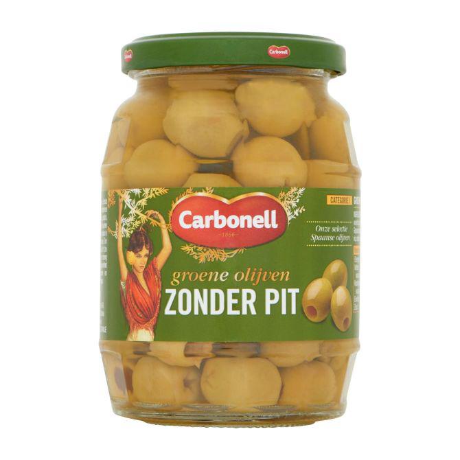 Carbonell Groene olijven zonder pit