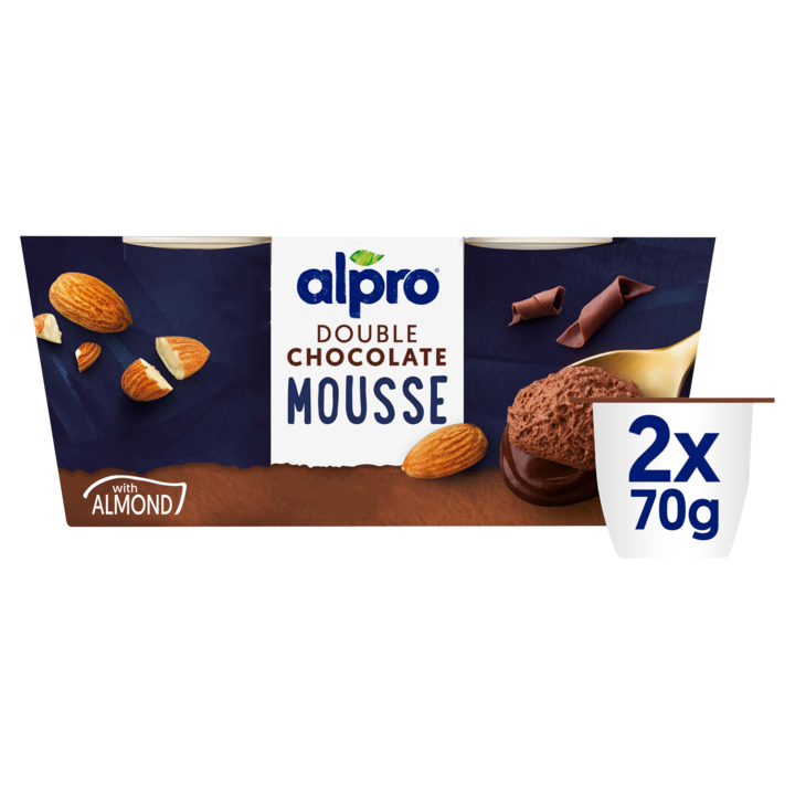 Alpro Mousse Double Chocolate 2 x 70g