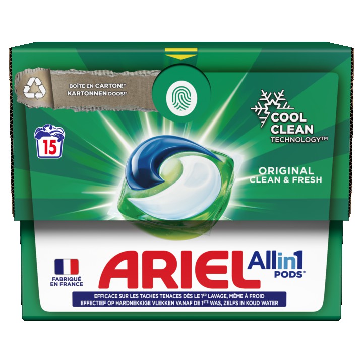 Ariel All-in-1 PODS, Wasmiddelcapsules 15