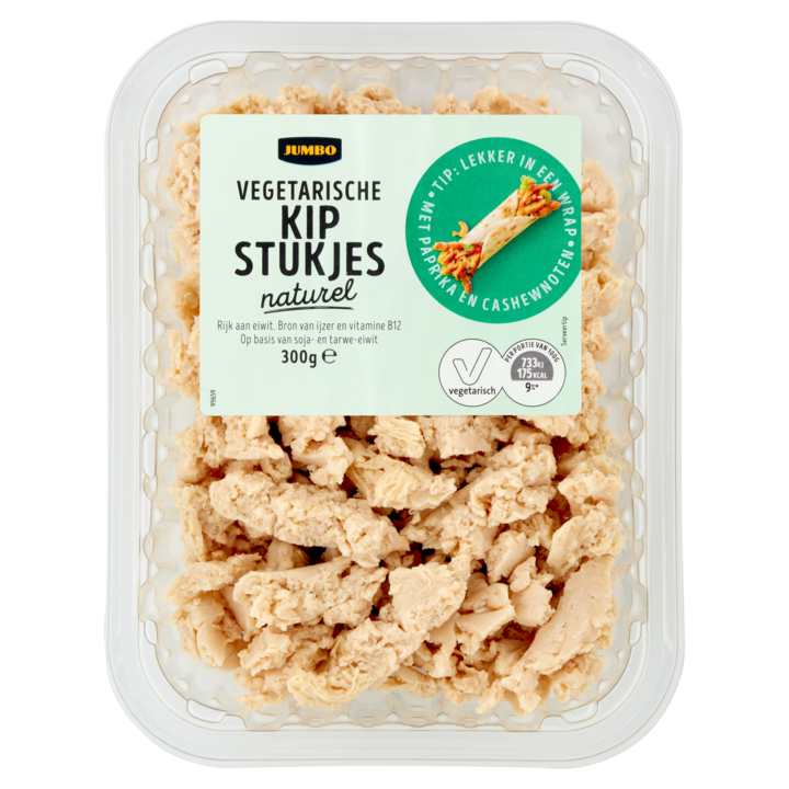 Jumbo Vegetarische Kip Stukjes Naturel 175g