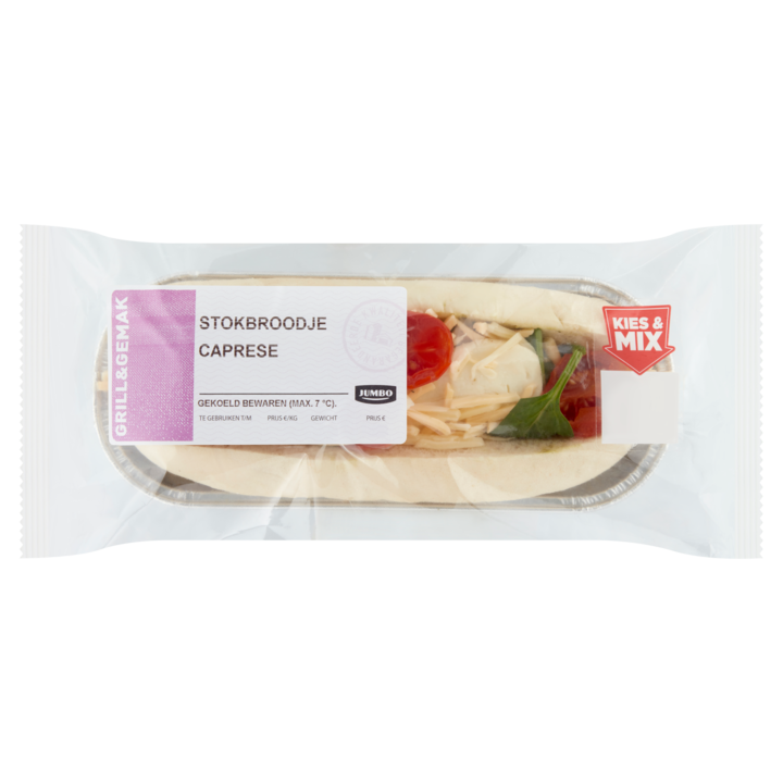 Jumbo Stokbroodje Caprese 145g