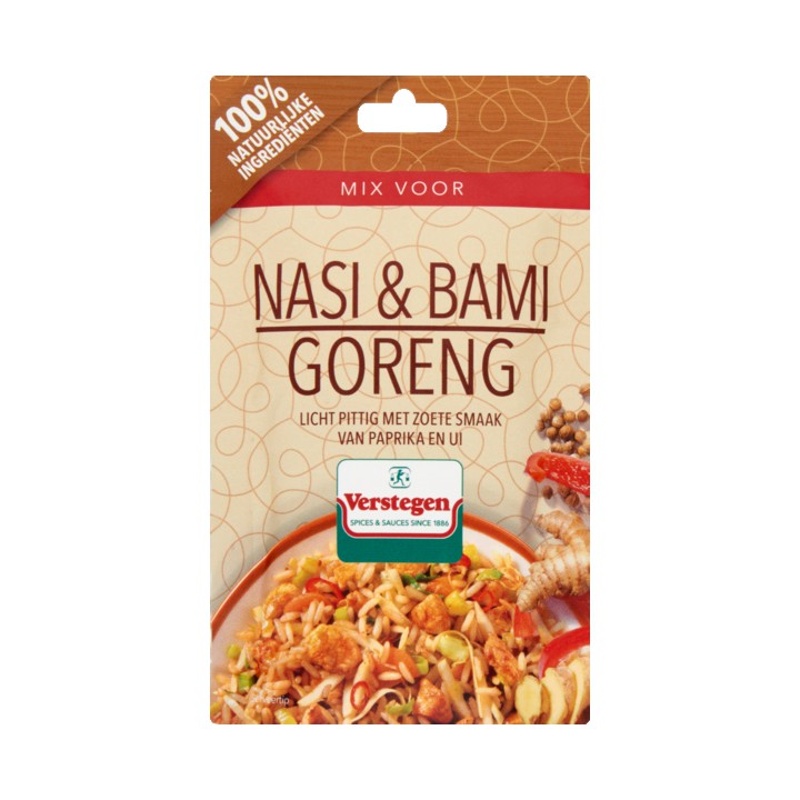 Verstegen Mix voor Nasi &amp;amp; Bami Goreng 30g