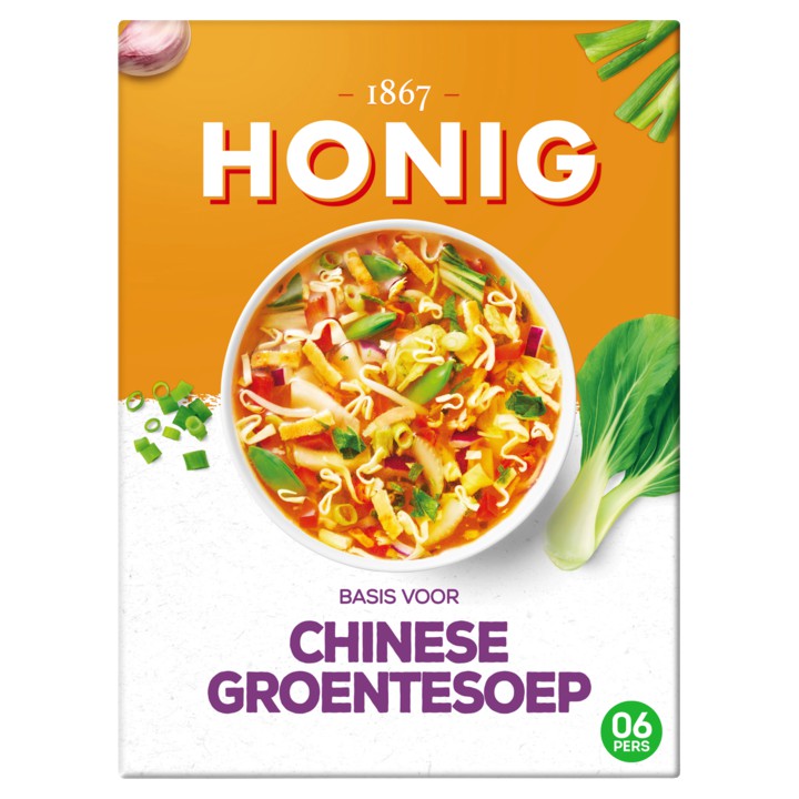 Honig maaltijdmix voor Chinese Groentesoep 57g