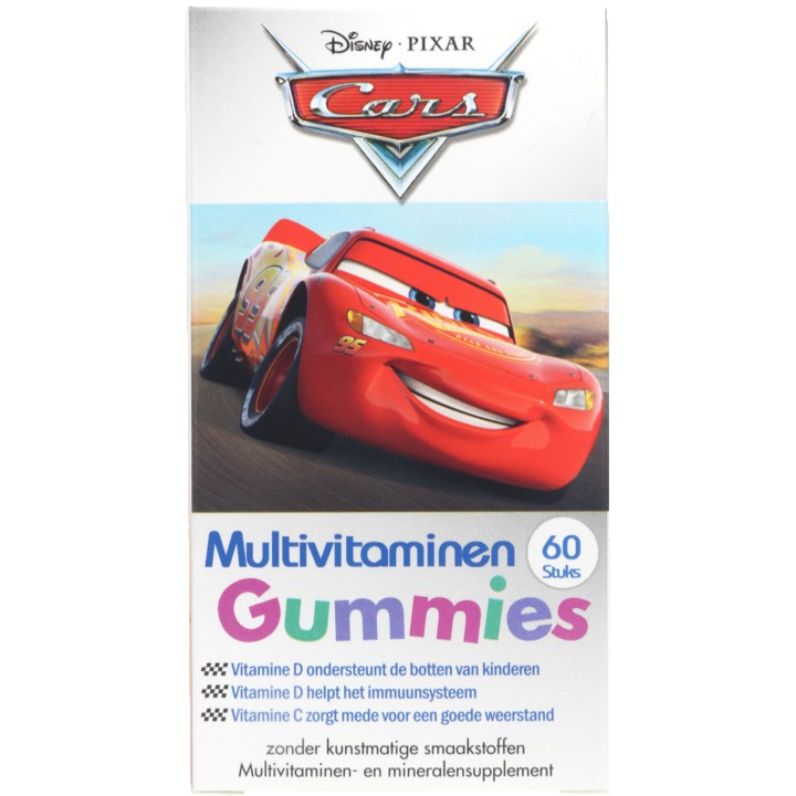 Disney Cars Multivitaminen gummies, 60 stuks