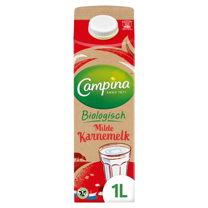 Campina Biologisch Milde Karnemelk 1L