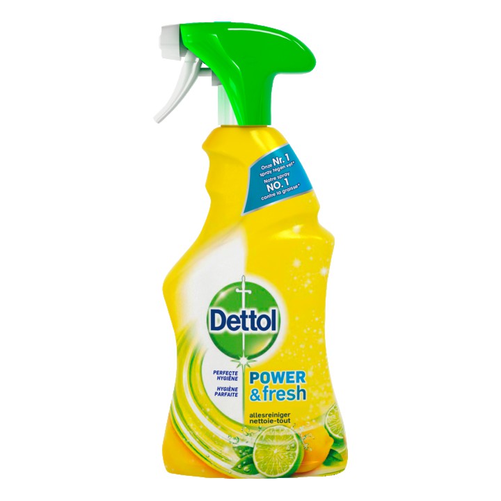 Dettol Power &amp;amp; Fresh Allesreiniger Sprankelde Citroen &amp;amp; Limoen 500ml