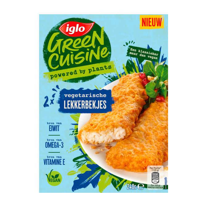 Iglo Green cuisine vegetarische lekkerbekjes