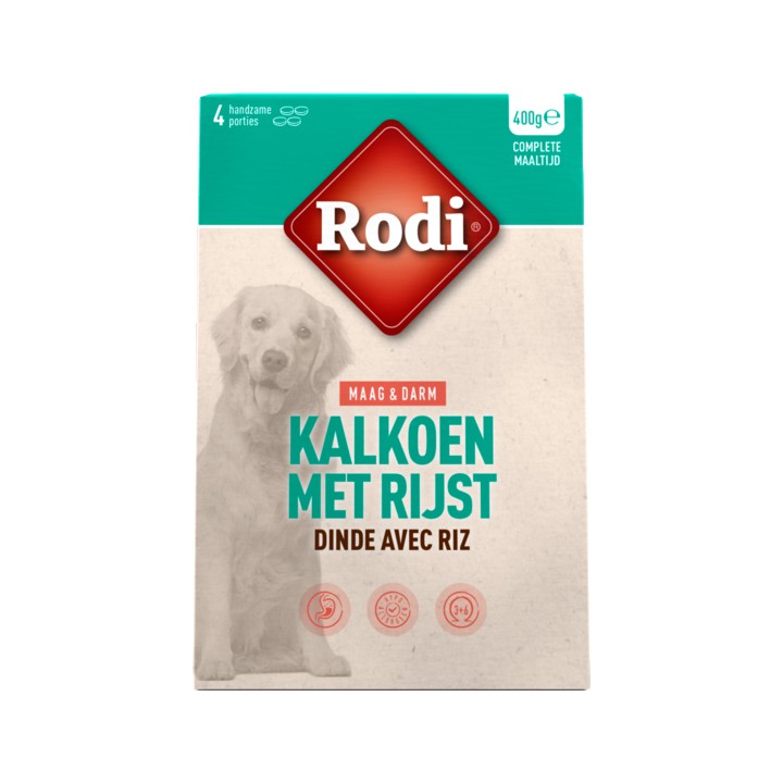 Rodi Maag &amp;amp; Darm Kalkoen met Rijst 400g