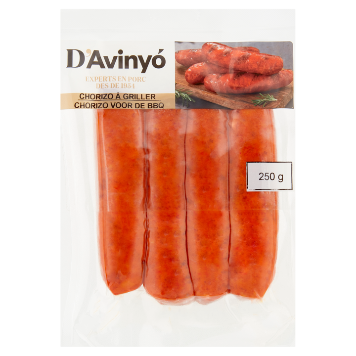 D&amp;#x27;Aviny&amp;oacute; Chorizo voor de BBQ 250g