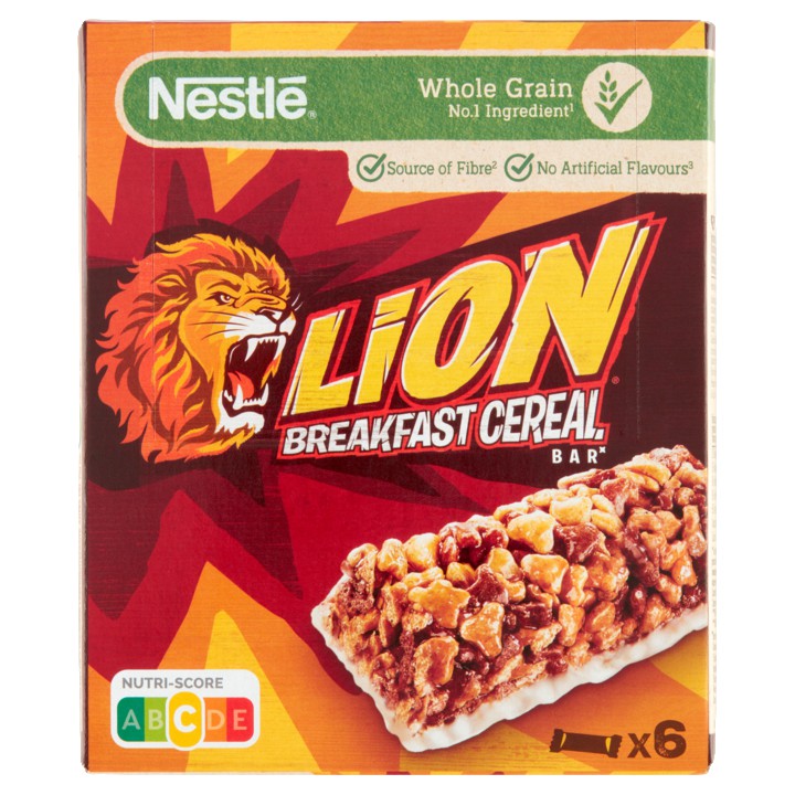 Lion Breakfast Cereal Bar 6 x 25g