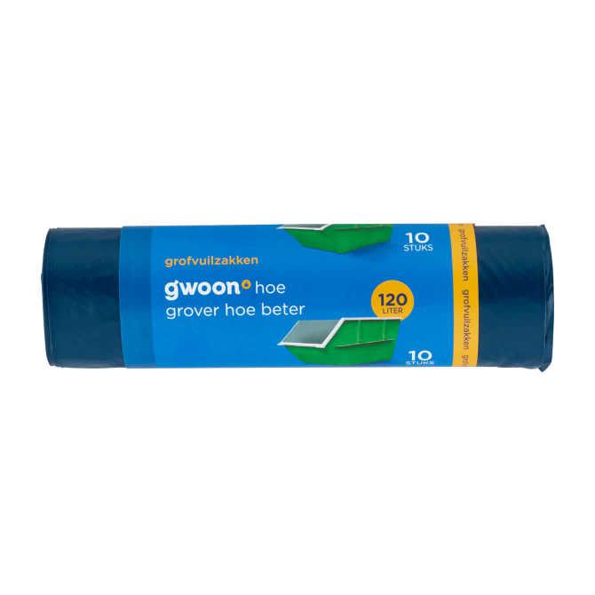 g&#039;woon Grofvuilzakken 120 liter