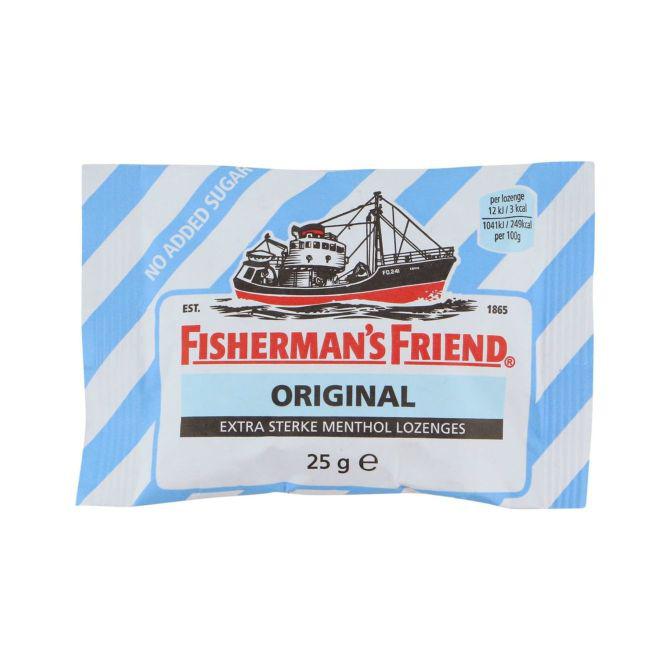 Fisherman&#039;s Friend original extra sterke menthol lozenges geen toegevoegde suikers