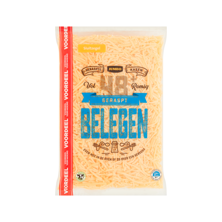 Jumbo Geraspt Belegen Kaas 48+ 300 g - Voordeelverpakking