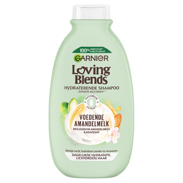 Garnier Loving Blends - Shampoo - Voedende Amandelmelk - 300ml
