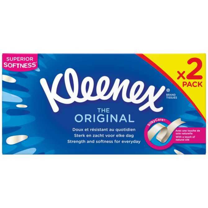 Kleenex tissues The Original duo box