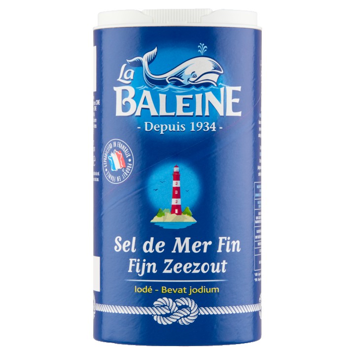 La Baleine Fijn Zeezout 500g