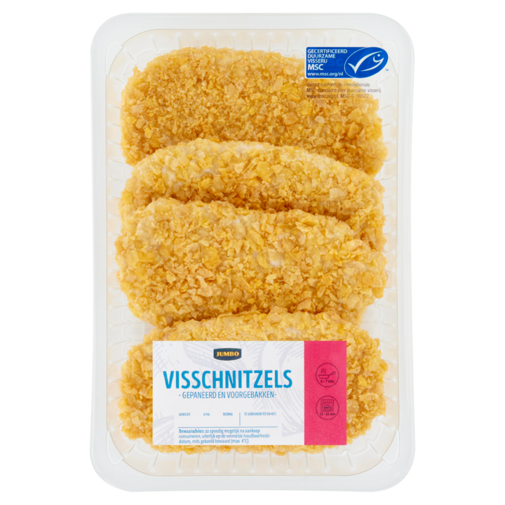 Jumbo Visschnitzels 400g