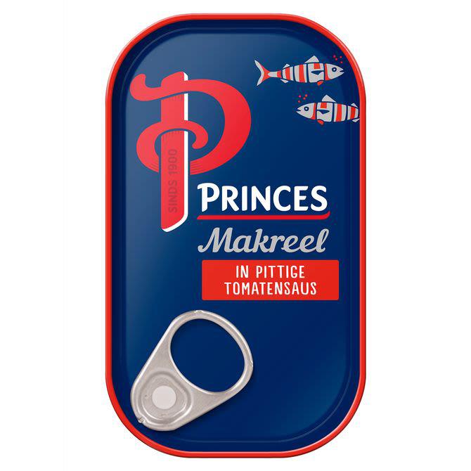 Princes Makreelfilets in pittige tomatensaus