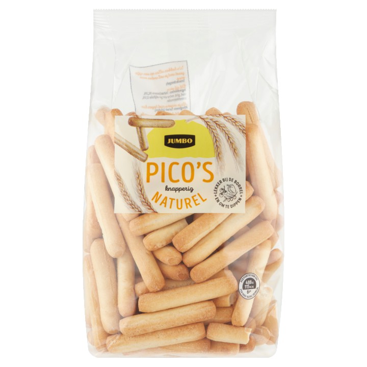 Jumbo Pico&amp;#x27;s Knapperig Naturel 200g