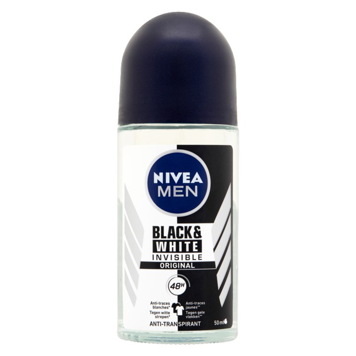 Nivea Men Black &amp;amp; White Invisible Original 48H Anti-Transpirant 50ml