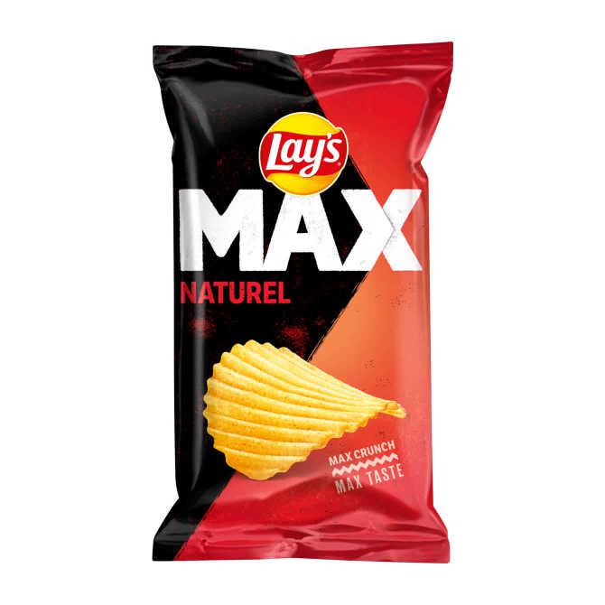 Lay&#039;s Max Ribbel Chips Naturel