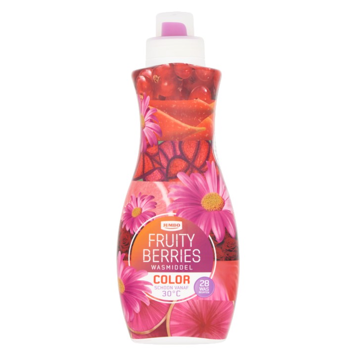 Jumbo Fruity Berries Wasmiddel Color 980ml