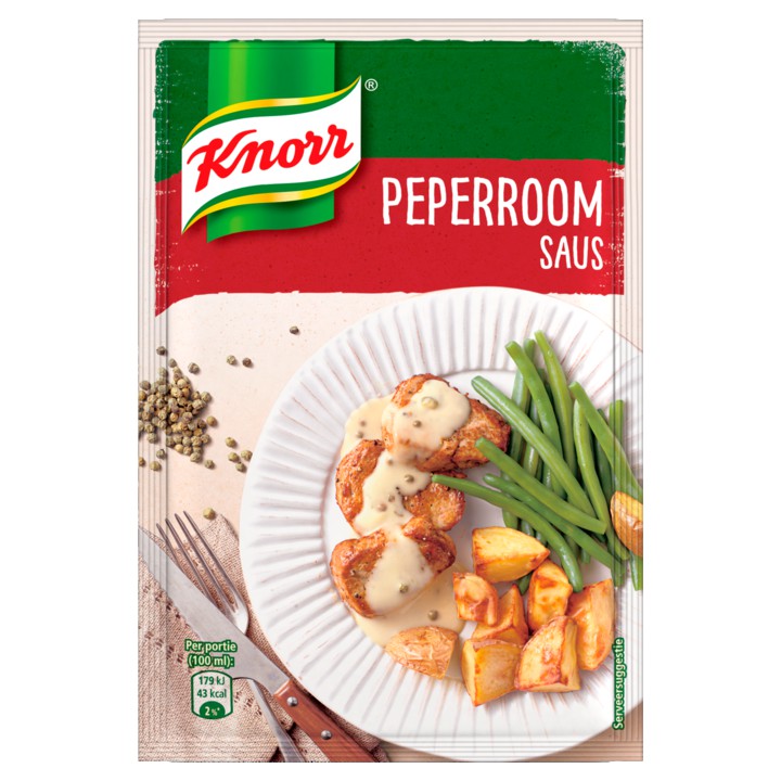 Knorr Peperroom Saus Mix 30g