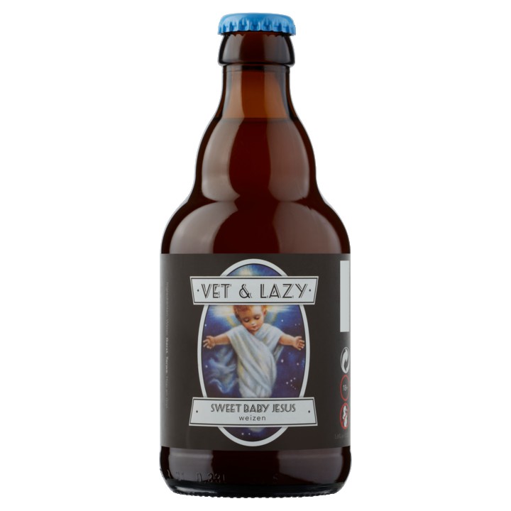 Vet &amp;amp; Lazy - Sweet Baby Jesus Weizen - Fles - 330ML