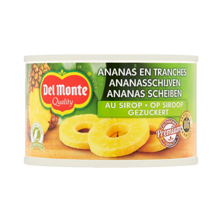 Del Monte Ananasschijven op Siroop 235g