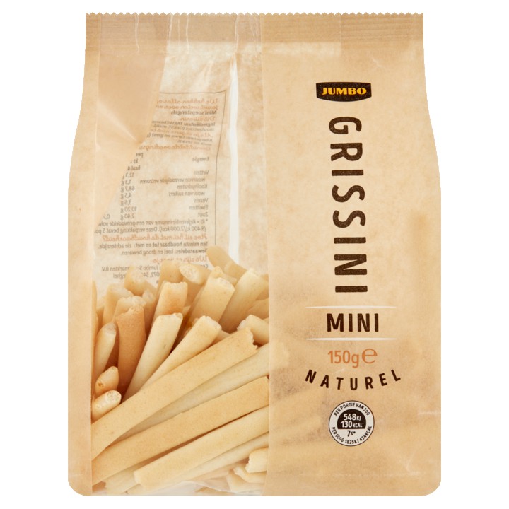 Jumbo Grissini Mini Naturel 150g