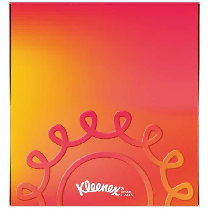 Kleenex Tissues Collection box cube designs