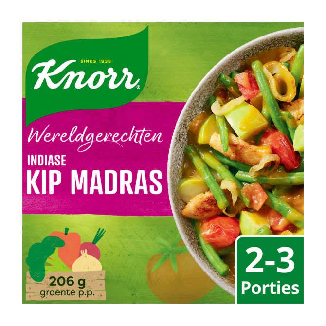 Knorr Wereldgerechten Indiase kip madras
