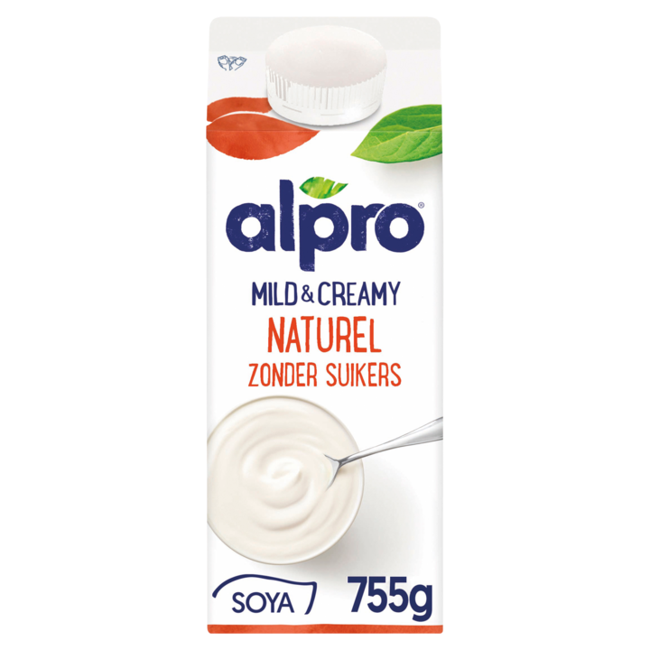 Alpro Mild &amp;amp; Creamy Zonder Suikers Variatie Op Yoghurt 755g