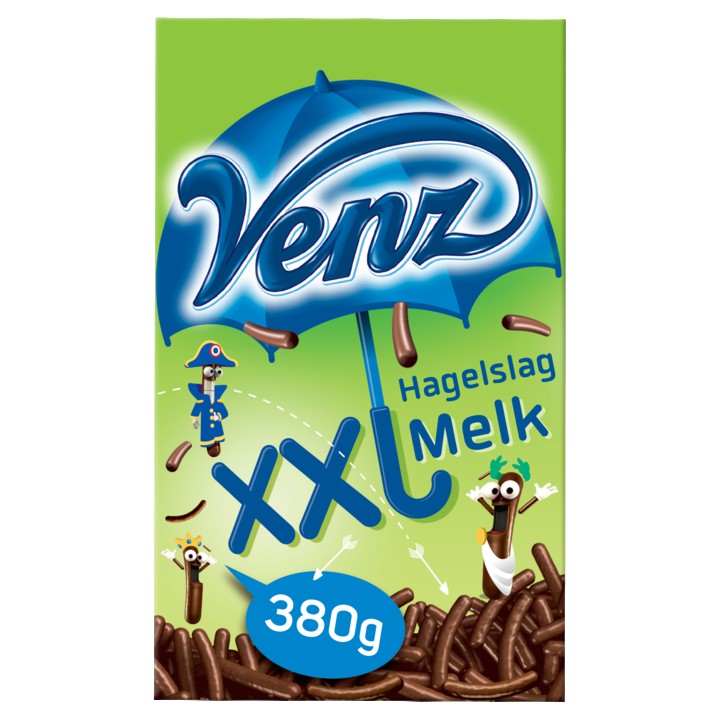 venz XXL hagelslag melk 380g