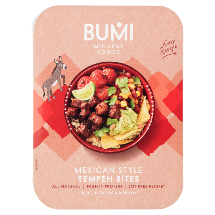 Bumi Mexican Style Tempeh Bites 175g