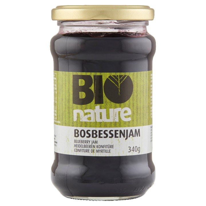 Bio Nature Bosbessenjam 340g