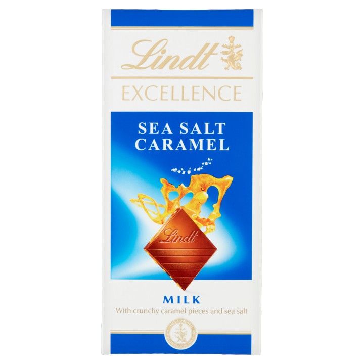 Lindt Excellence Sea Salt Caramel Milk 100g