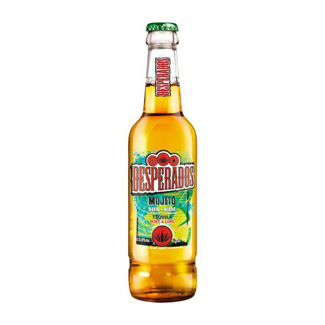 Desperados Mojito bier fles