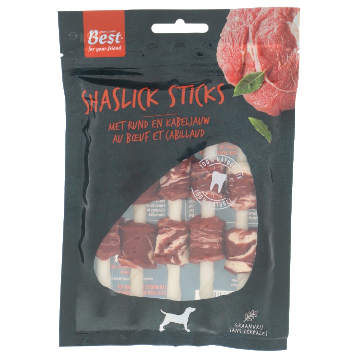 Best For Your Friend Shaslick Sticks Beef 100gr